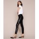 TWIN SET jeans push up con paillettes