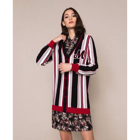 TWIN SET cardigan righe