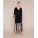 TWIN SET abito in maglia con balze