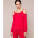 TWIN SET maglia con raso