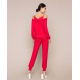 TWIN SET maglia con raso