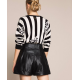 TWIN SET short in similpelle