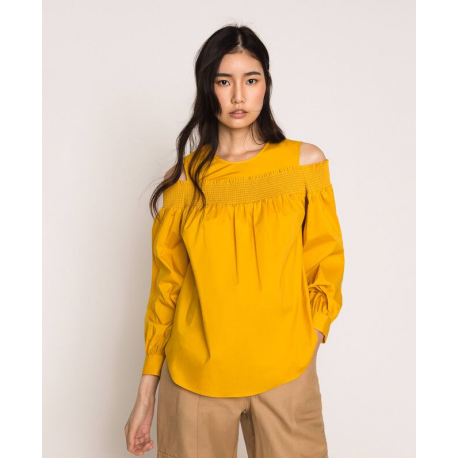 TWIN SET blusa in popeline