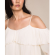TWIN SET blusa plissé