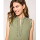 TWIN SET top ricamo