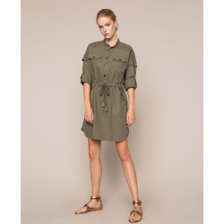 TWIN SET abito con ricamo