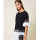 TWIN SET T-shirt pizzo