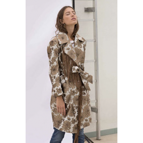 BAZAR DELUX cappotto floreale