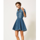 TWIN SET abito in jeans