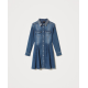 TWIN SET abito in jeans