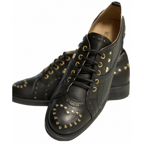 LOVE MOSCHINO scarpa lacci