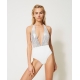 TWIN SET costume intero laminato