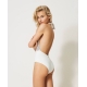 TWIN SET costume intero laminato