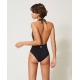 TWIN SET costume intero laminato