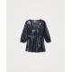 TWIN SET blusa paillettes