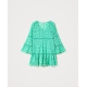 TWIN SET abito in pizzo