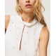 TWIN SET top ricamo