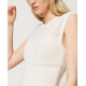 TWIN SET abito ricami e frange