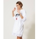 TWIN SET maxi felpa/abito