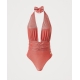 TWIN SET costume intero lurex