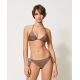 TWIN SET triangolo lurex