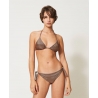 TWIN SET triangolo lurex