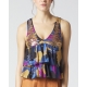 MANILA GRACE top balze e paillettes