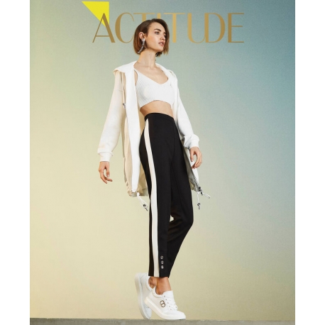 TWIN SET pantalone sigaretta