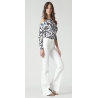 MANILA GRACE pantalone zampa