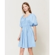TWIN SET abito arricciato