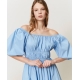 TWIN SET abito arricciato