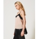 TWIN SET top plissé