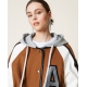 TWINSET bomber in panno