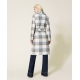 TWIN SET cappotto disergno check