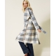 TWIN SET cappotto disergno check