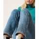 TWIN SET jeans skinny borchie
