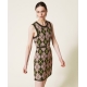 TWIN SET abito jacquard