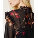 TWIN SET abito stampa fiori