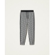 TWIN SET jogger pied de poule