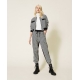 TWIN SET jogger pied de poule